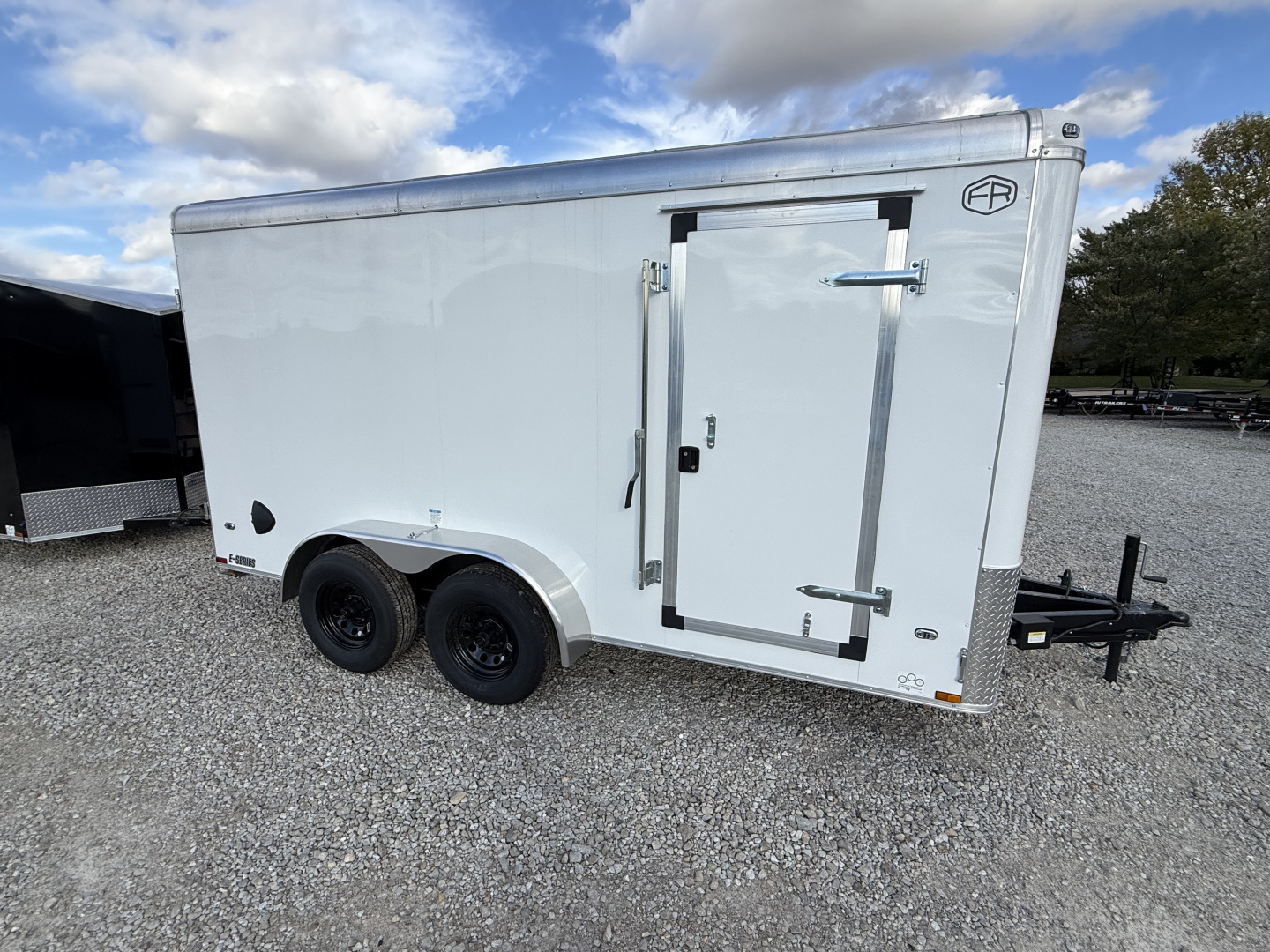 New 2026 CARGO MATE ENCLOSED EHW714TA3-24 7X14 TA RAMP DOOR (GVW:9800) WHITE