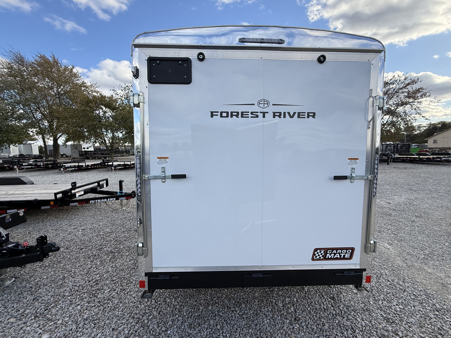 New 2026 CARGO MATE ENCLOSED EHW714TA3-24 7X14 TA RAMP DOOR (GVW:9800) WHITE