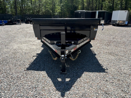New 2026 PJ Trailers 7X14 DL 14K Dump Trailer w/ Hydraulic Jack