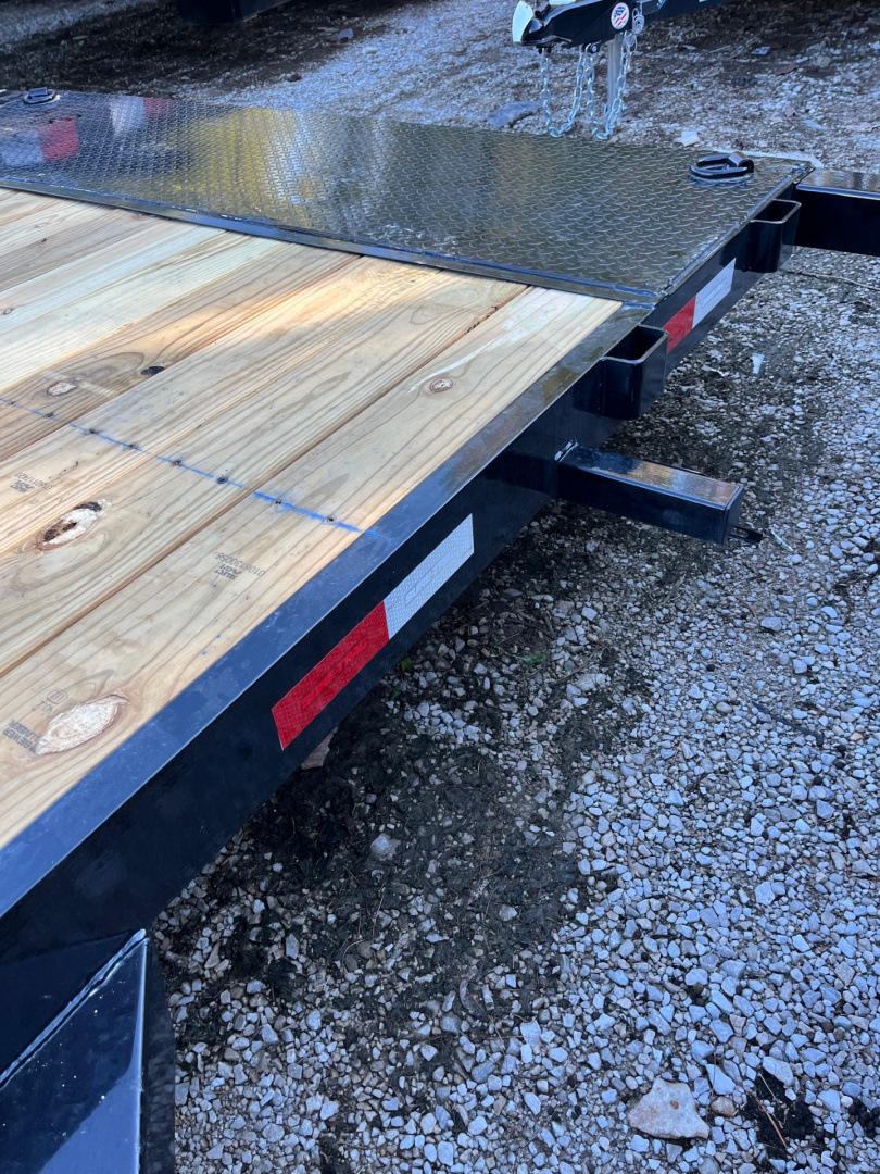 New 2026 Sure-Trac 7 x 20 C-Channel Flat Wood Deck Car Hauler