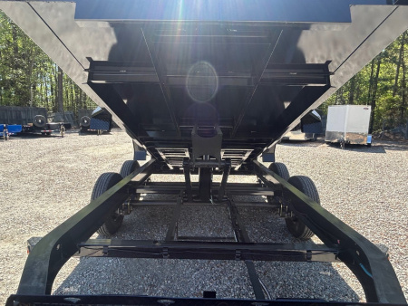 New 2026 PJ Trailers 7X14 DL 14K Dump Trailer w/ Hydraulic Jack