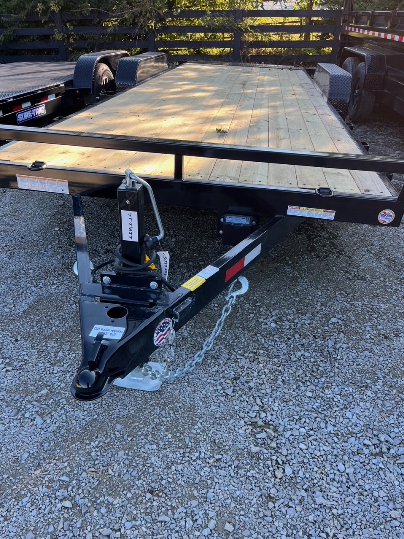 New 2026 Sure-Trac 7 x 22 C-Channel Flat Wood Car Hauler