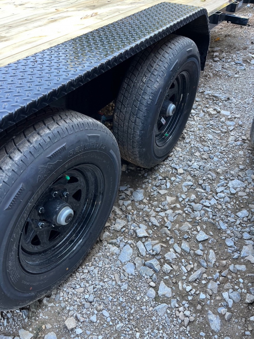 New 2026 Sure-Trac 7 x 22 C-Channel Flat Wood Car Hauler