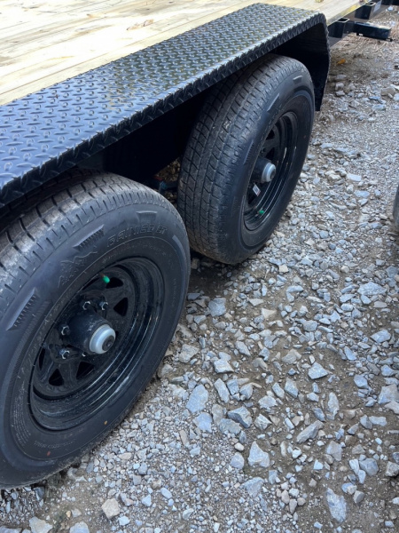 New 2026 Sure-Trac 7 x 22 C-Channel Flat Wood Car Hauler