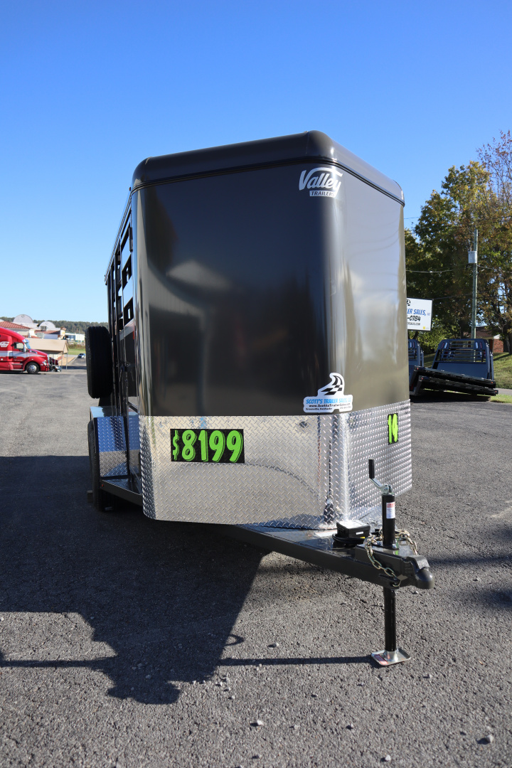New 2026 Valley Trailers 26014 14' Stock Stock / Stock Combo Trailer