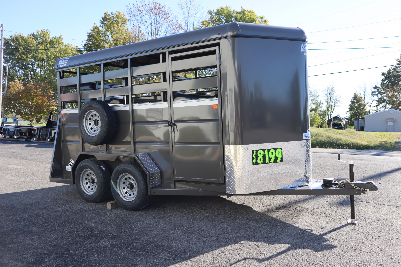 New 2026 Valley Trailers 26014 14' Stock Stock / Stock Combo Trailer