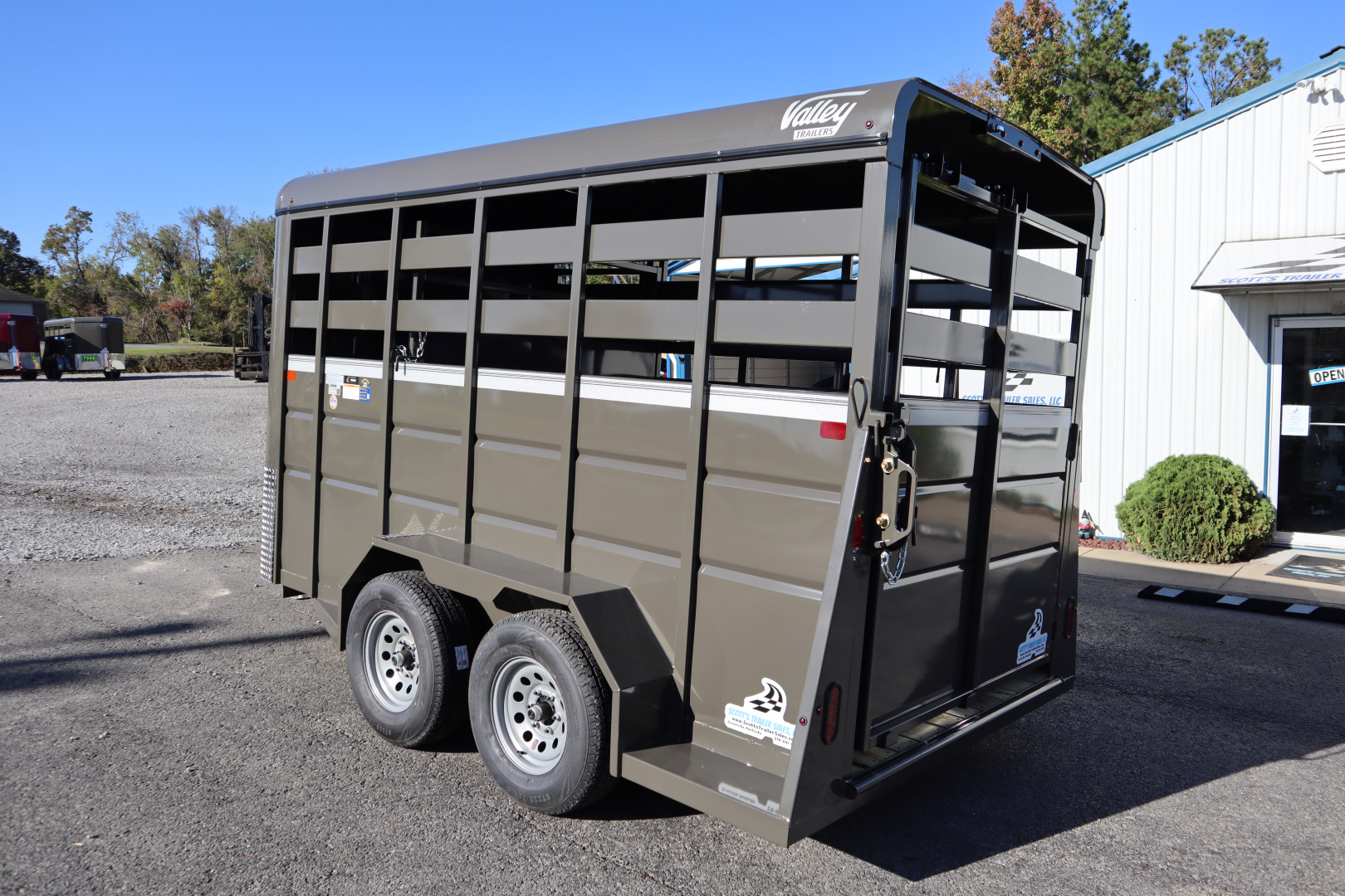 New 2026 Valley Trailers 26014 14' Stock Stock / Stock Combo Trailer