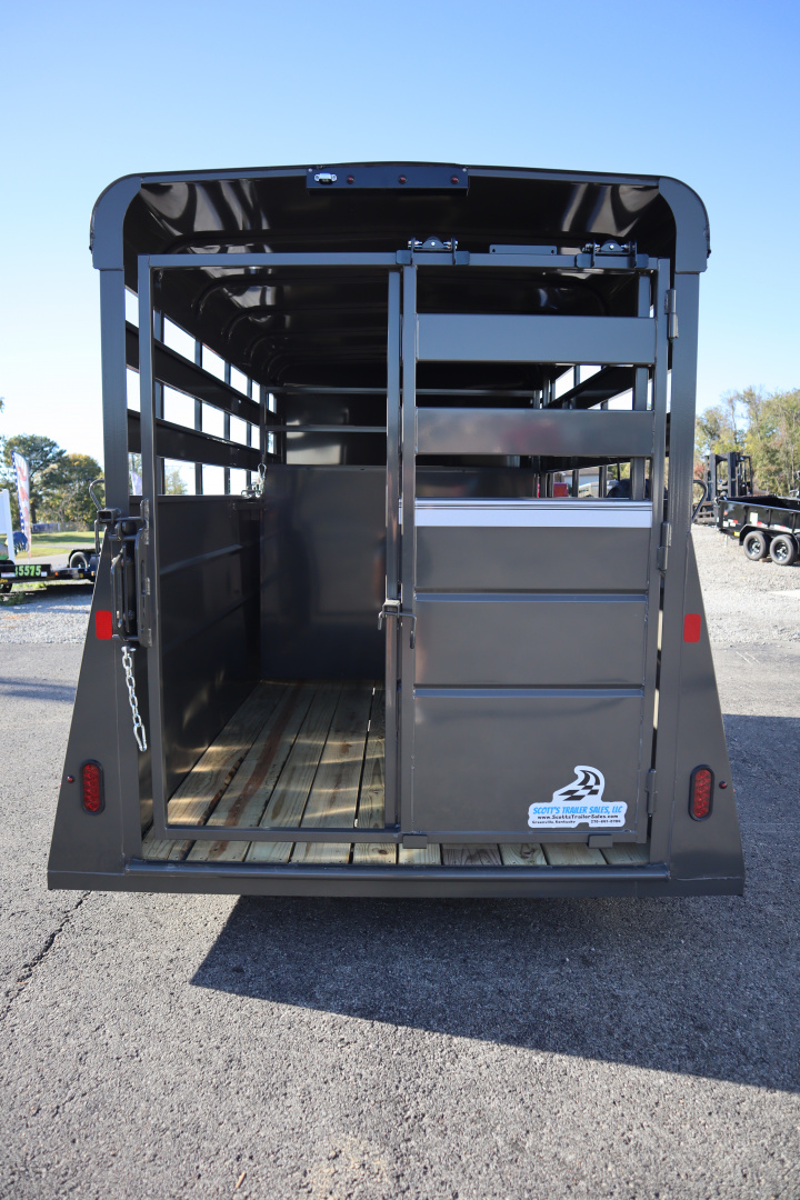 New 2026 Valley Trailers 26014 14' Stock Stock / Stock Combo Trailer