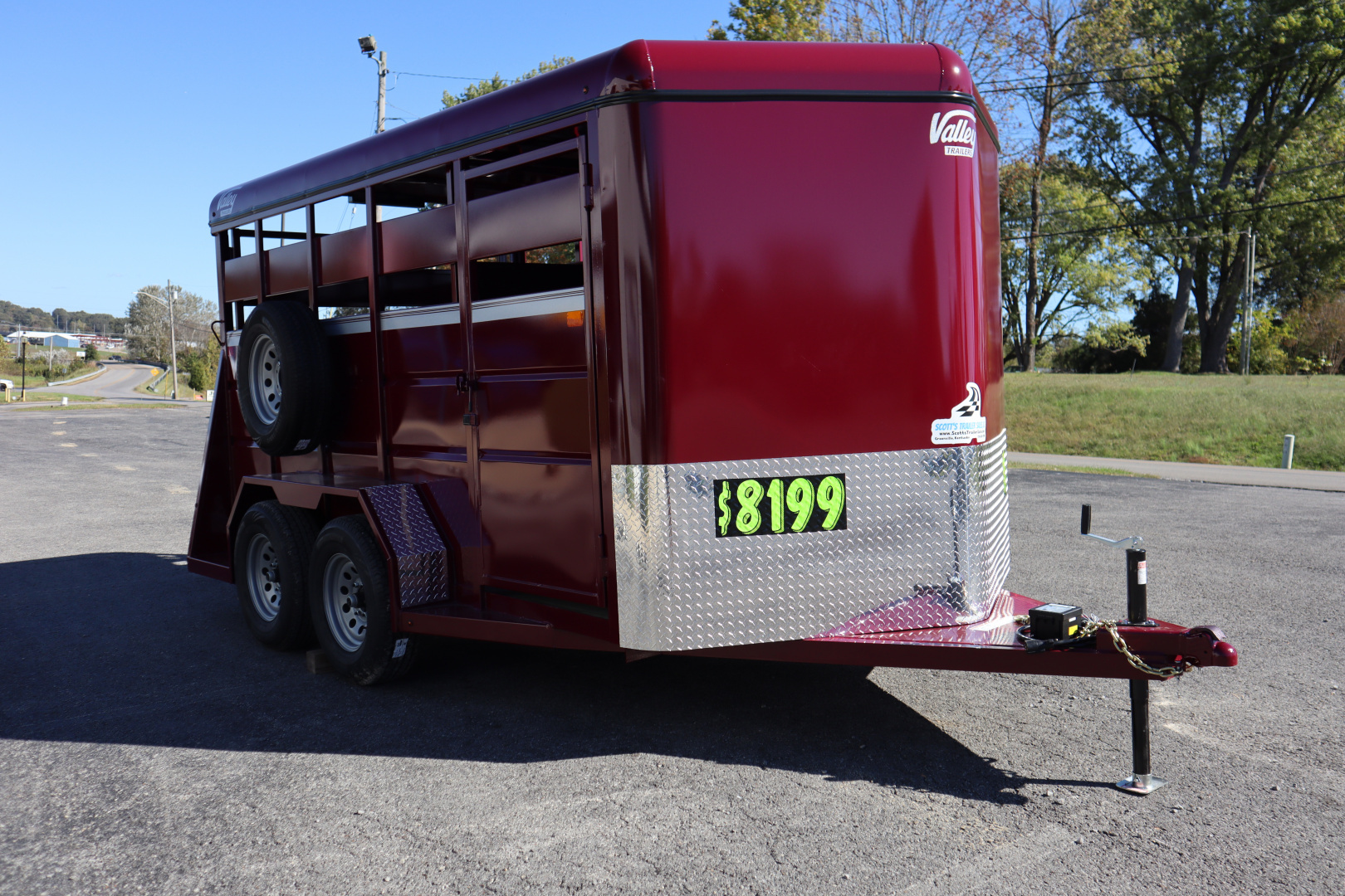 New 2026 Valley Trailers 26814 14' Stock