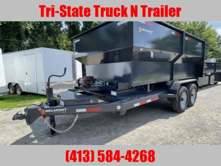 New 2025 Belmont RODT12-14 Roll off Trailer with 1x 14yrd Cans