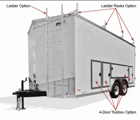 New 2024 RC Trailers RTBT85X20TA3 Contractor