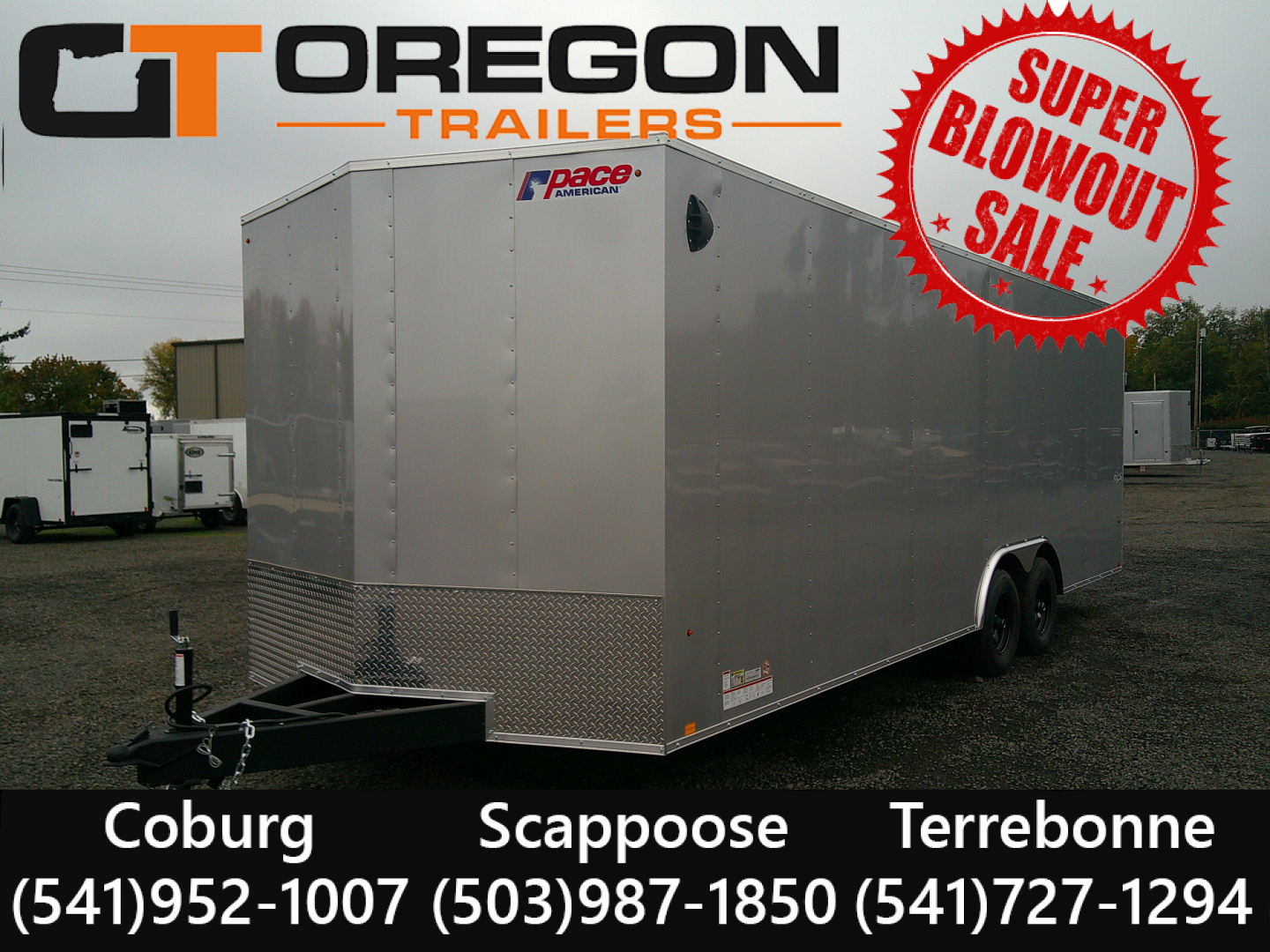 New 2026 Pace American 8.5x24 10K Car Hauler