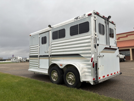 Used 2002 4-Star 2H Straight Load Horse Trailer