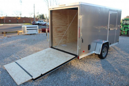 New 2026 Darkhorse Cargo 6' x 12' Enclosed Trailer - Ramp Door - 6' Interior Height - 2990# GVW