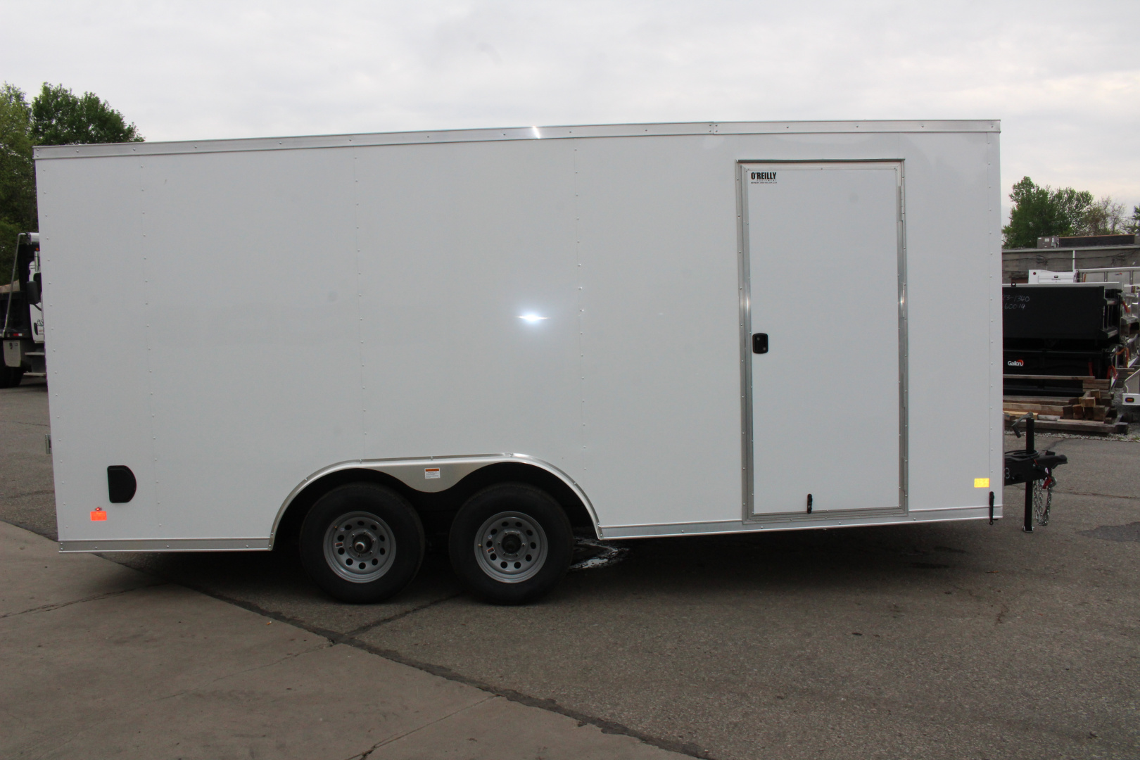 New 2026 Darkhorse Cargo 8.5' x 18' Enclosed Trailer - Ramp Door - 7' Interior Height - 9990# GVW