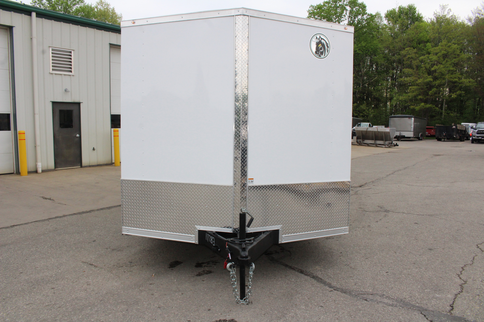 New 2026 Darkhorse Cargo 8.5' x 18' Enclosed Trailer - Ramp Door - 7' Interior Height - 9990# GVW