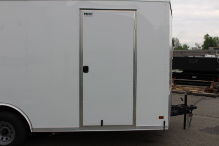 New 2026 Darkhorse Cargo 8.5' x 18' Enclosed Trailer - Ramp Door - 7' Interior Height - 9990# GVW