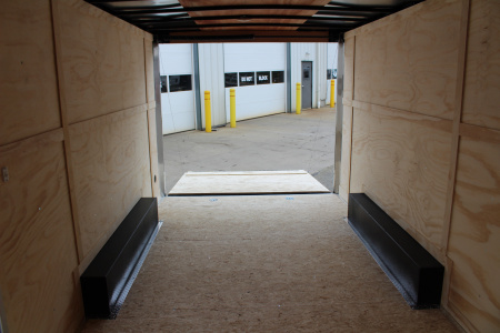 New 2026 Darkhorse Cargo 8.5' x 18' Enclosed Trailer - Ramp Door - 7' Interior Height - 9990# GVW