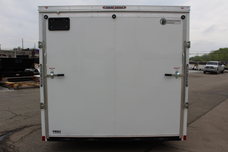 New 2026 Darkhorse Cargo 8.5' x 18' Enclosed Trailer - Ramp Door - 7' Interior Height - 9990# GVW