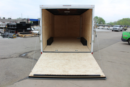 New 2026 Darkhorse Cargo 8.5' x 18' Enclosed Trailer - Ramp Door - 7' Interior Height - 9990# GVW