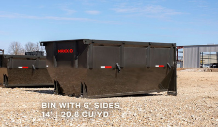 New 2024 MAXX-D ROLL OFF BIN ROX 14'