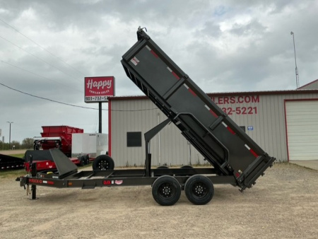 New 2026 MAXX-D 83”x16’ BP Dump w/ 36” Sides – DJX