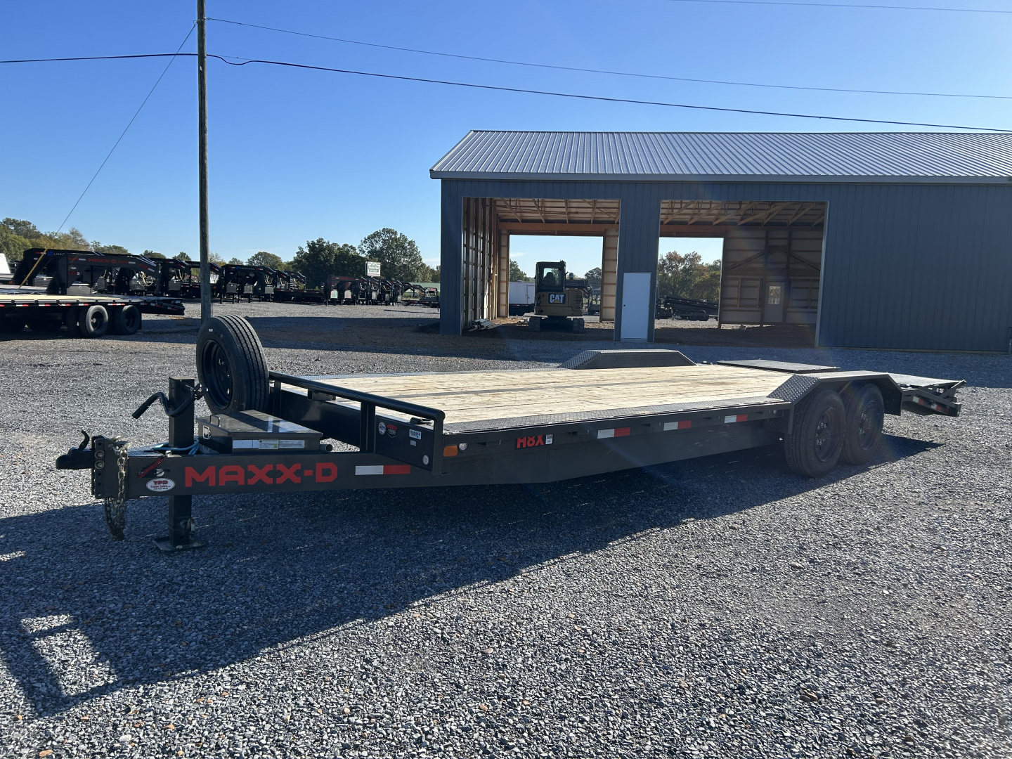 Used 2023 MAXXD 102"x24' 16k Equipment Trailer