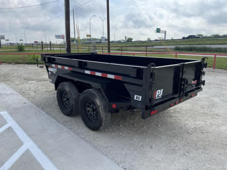 New 2026 PJ 60"x10' Tandem Axle Utility Dump Trailer w/ 18" Sides – D5