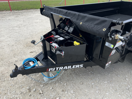 New 2026 PJ 60"x10' Tandem Axle Utility Dump Trailer w/ 18" Sides – D5