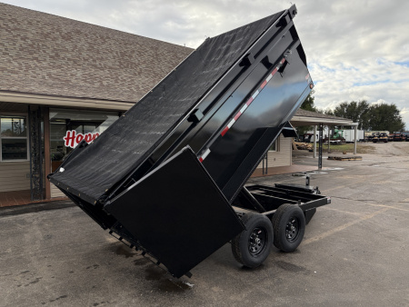 New 2026 PJ 72"x12' BP Tandem Axle Dump w/ 48" Sides – D3