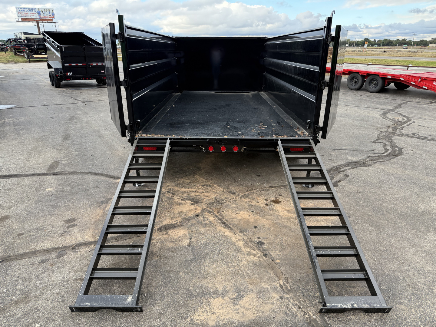 New 2026 PJ 83"x14' BP Tandem Axle Low Pro High Side Dump w/ 48" Sides – DM