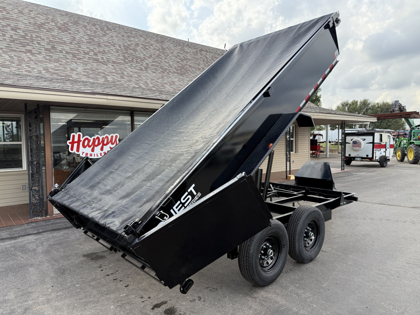 New 2026 PJ 83"x14' BP Tandem Axle Dump w/ 24" Sides – D7