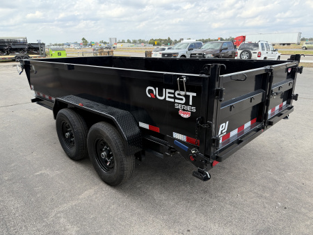 New 2026 PJ 83"x14' BP Tandem Axle Dump w/ 24" Sides – D7
