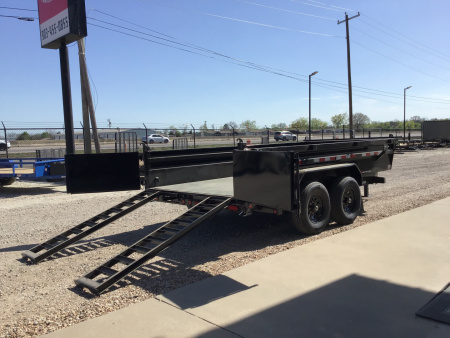 New 2026 PJ 83"x14' BP Tandem Axle Low Pro Dump w/ 24" Sides – DL