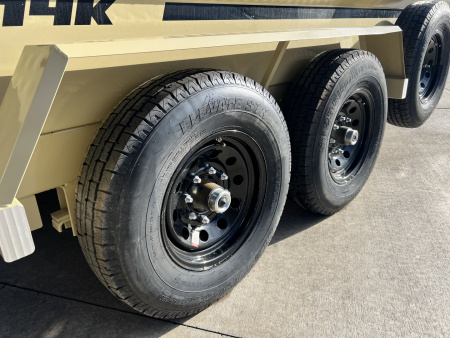 New RARE HUGE DISCOUNT NEW 2026 Southland 14ft Low Profile Dump Trailer 2-7000 lb axles =14K with Ramps