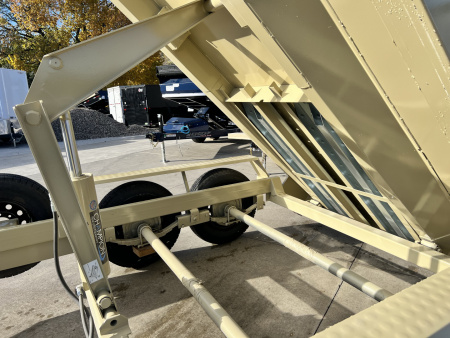 New RARE HUGE DISCOUNT NEW 2026 Southland 14ft Low Profile Dump Trailer 2-7000 lb axles =14K with Ramps