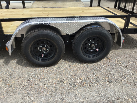 New 2026 PJ 83"x16' Tandem Axle Utility Trailer - UL