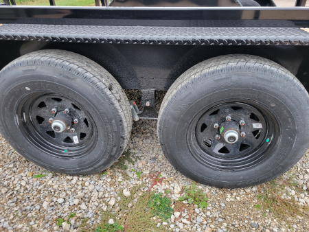 New 2026 Sure-Trac 7x18 Tube Top 10k Utility Trailer