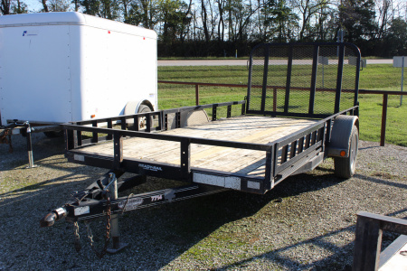 Used 2017 PJ Trailers U7 77x14 Utility Trailer