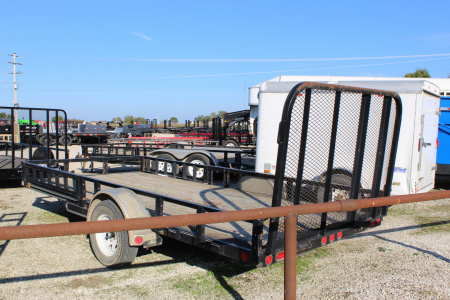 Used 2017 PJ Trailers U7 77x14 Utility Trailer