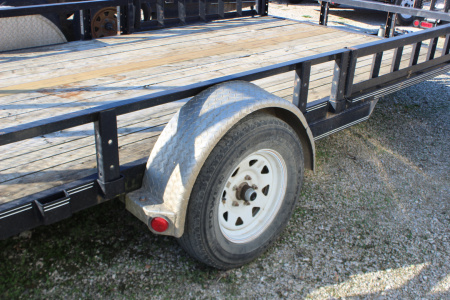 Used 2017 PJ Trailers U7 77x14 Utility Trailer