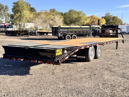 New 2026 Diamond T 8.5-32 Tandem Dual Gooseneck W/ MAXX Ramps 24K GVWR