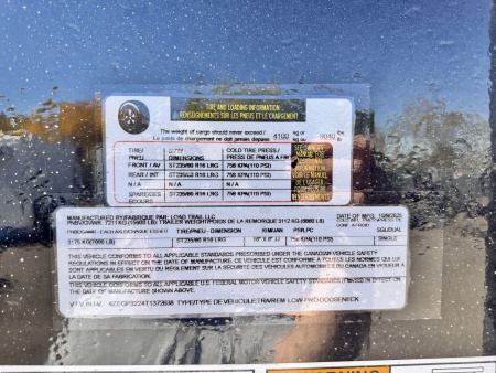 New 2026 Load Trail 8.5-32 Single Wheel Tandem Dual Gooseneck 15.9K GVWR