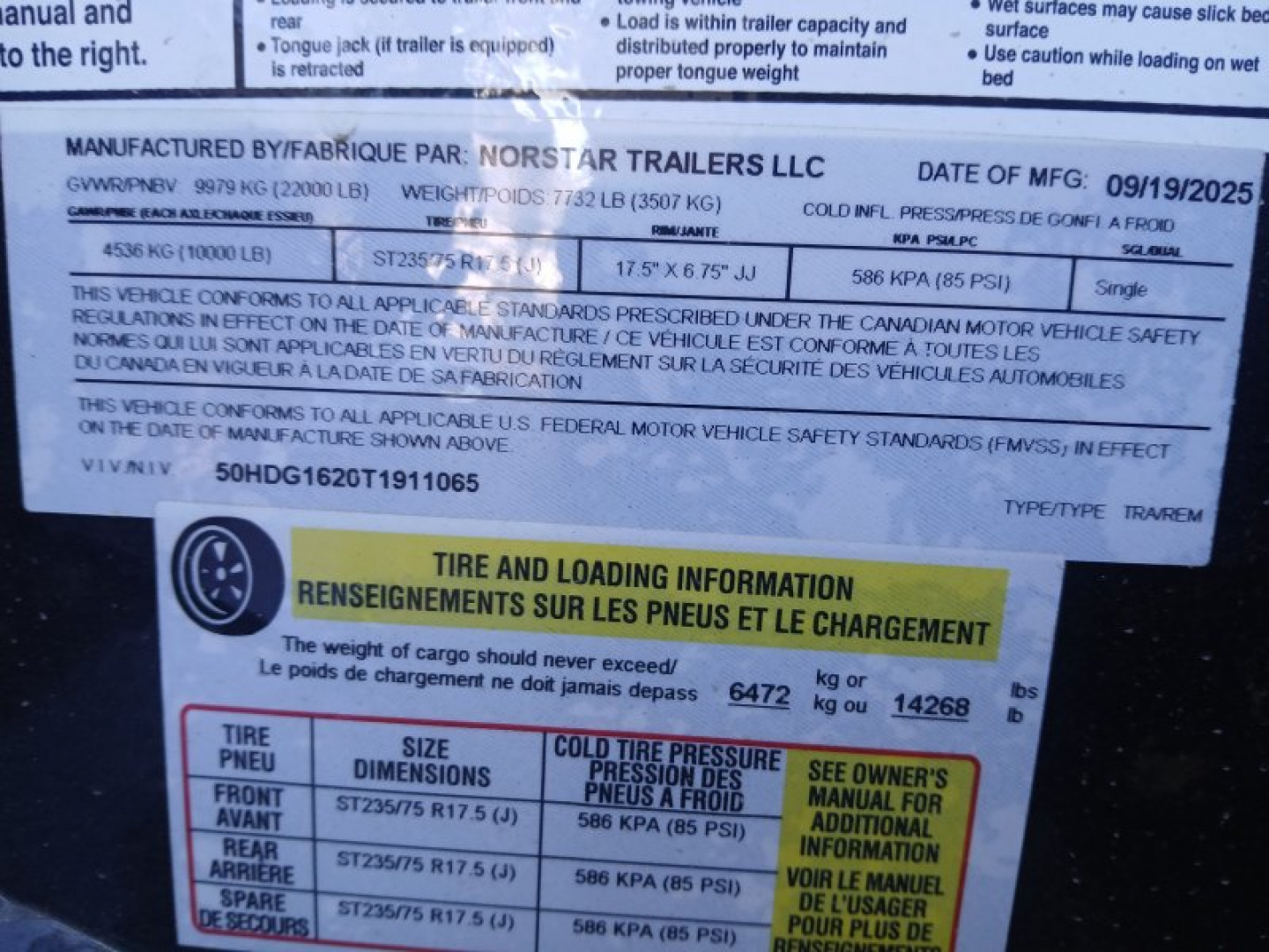 New 2026 Iron Bull DHG Dump Trailer