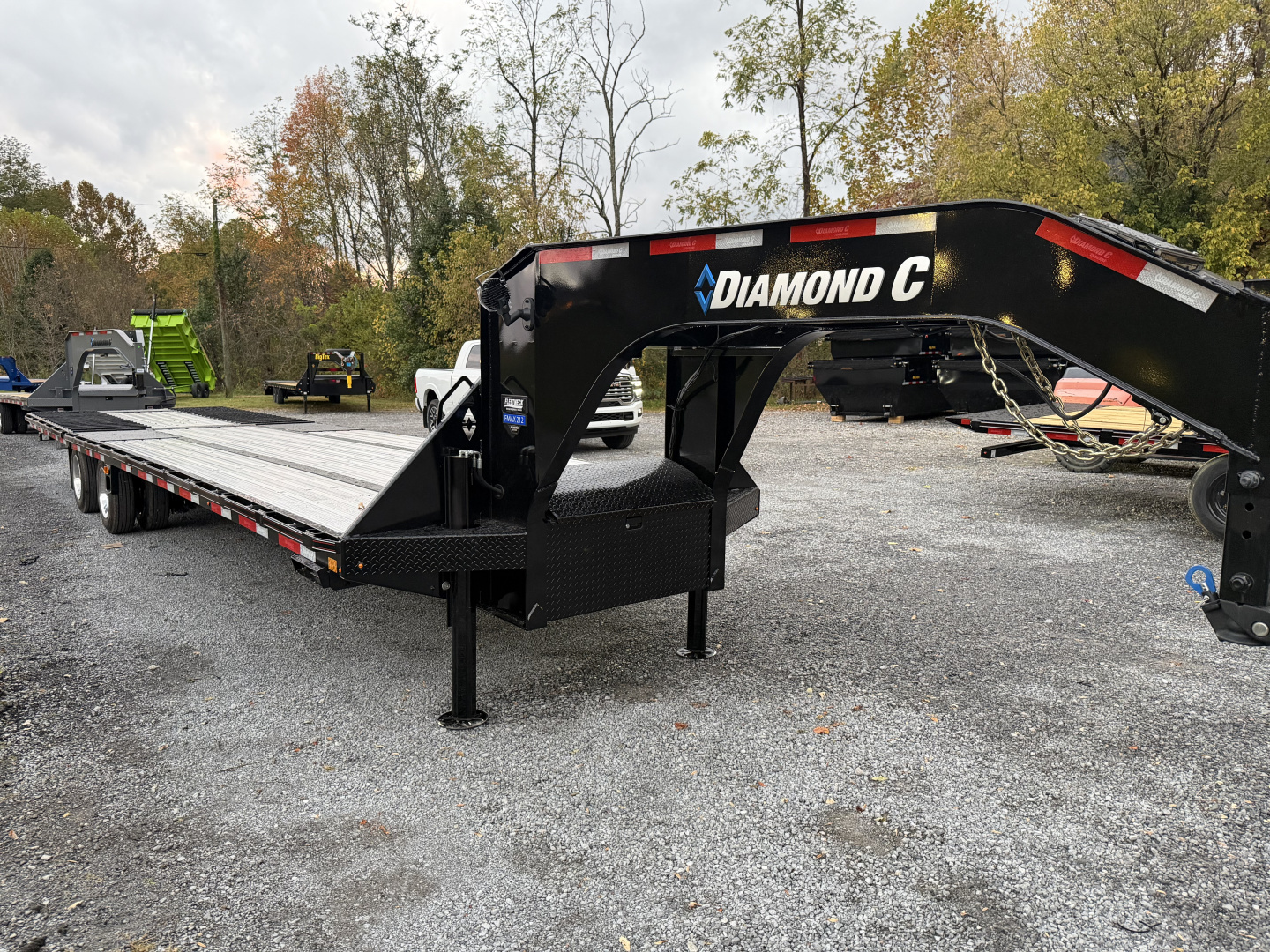 New 2026 Diamond C FMAX212 GOOSENECK TRAILER PACESETTER EDITION HYDRO DOVE & JACKS , DISC BRAKES ALUMINUM FLOOR AND OUTER RIMS