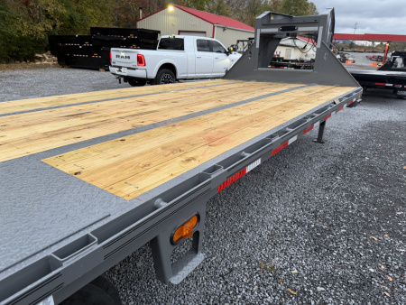 New 2026 Diamond C FMAX210 GOOSENECK TRAILER 23+5 MAX RAMPS ALUMINUM OUTER RIMS