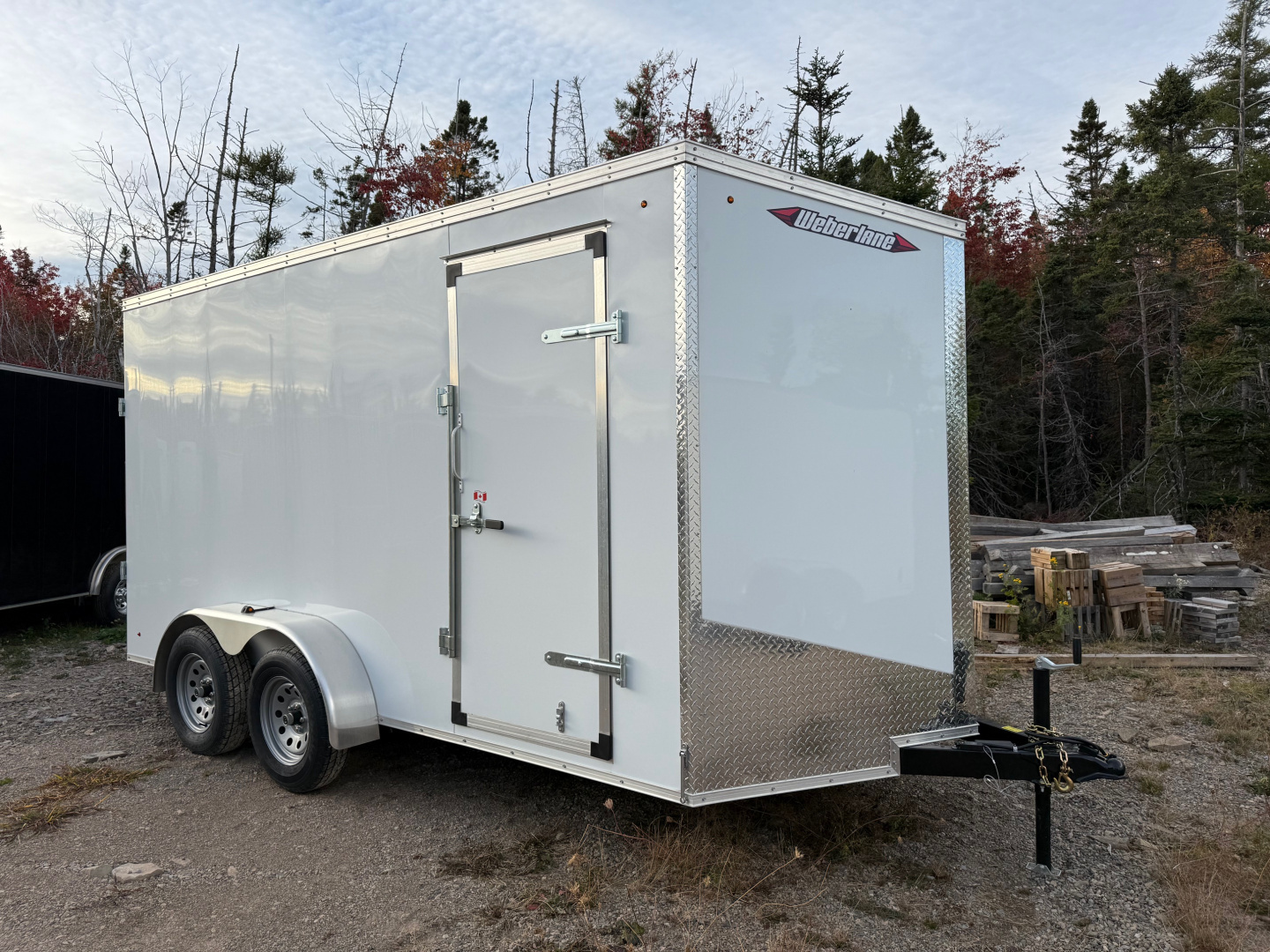 New 2026 Weberlane 7 x 14 extra height, ramp door Cargo / Enclosed Trailer
