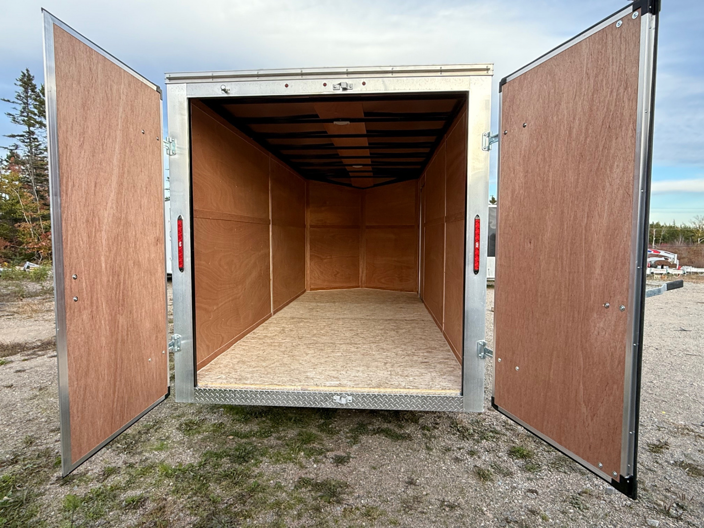 New 2026 Weberlane 6 x 12 Barn door, single axle Cargo / Enclosed Trailer