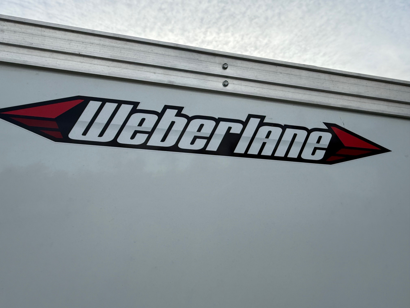 New 2026 Weberlane 6 x 12 Barn door, single axle Cargo / Enclosed Trailer