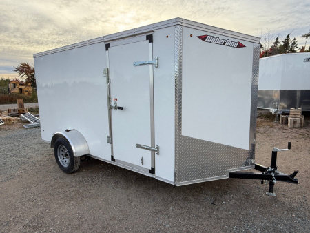 New 2026 Weberlane 6 x 12 Barn door, single axle Cargo / Enclosed Trailer